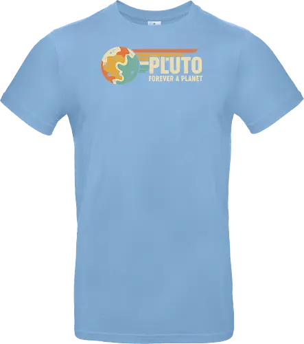 Pluto: Forever A Planet - Retro Solar System