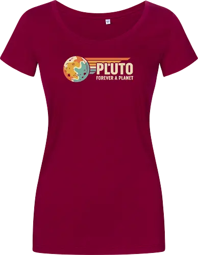 Pluto: Forever A Planet - Retro Solar System