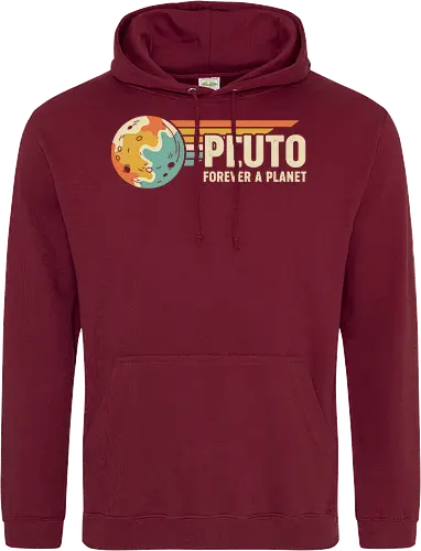 Pluto: Forever A Planet - Retro Solar System