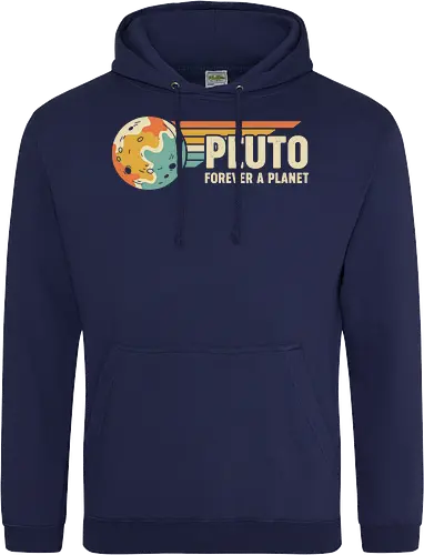 Pluto: Forever A Planet - Retro Solar System
