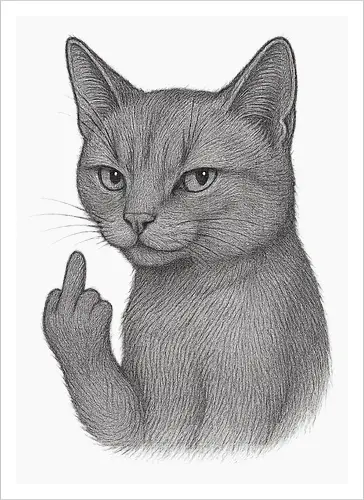 MiddleFingerCat
