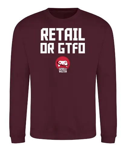 Spielewelten - Retail or GTFO - Sweatshirt