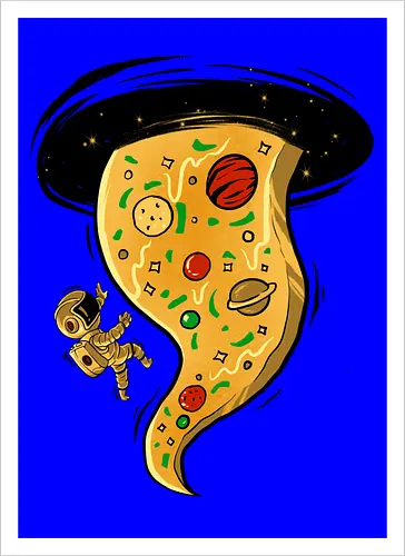 black hole pizza