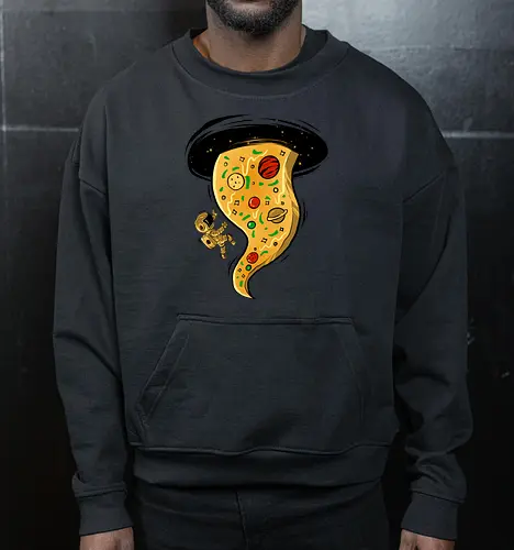 black hole pizza