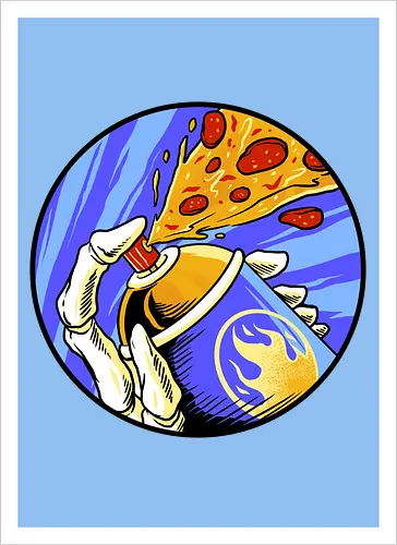 colorful life of pizza