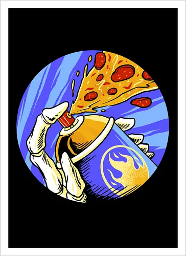 colorful life of pizza