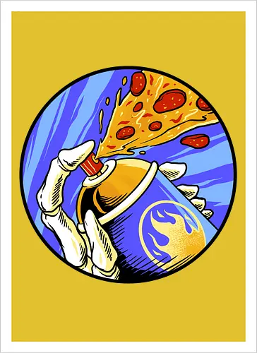 colorful life of pizza