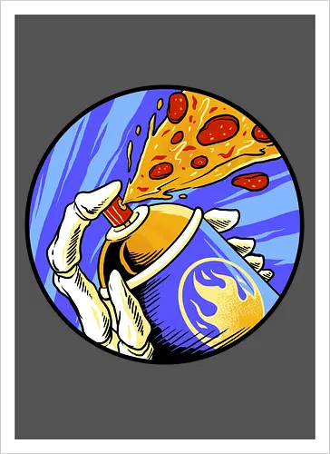 colorful life of pizza