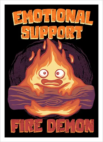 Emotional Support Fire Demon