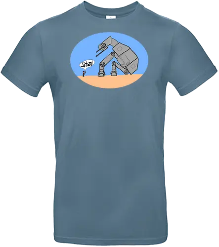 Sitz! - Außerirdische, Hund, Weltall, Brav - Standard T-Shirt