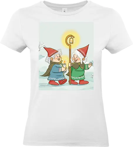 Wichtelfrauen - Wichtel, Advent, Yule, Weihnachten, Winter - Standard T-Shirt (Frauen)