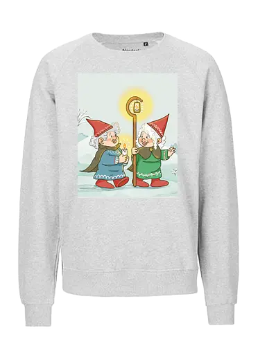 Wichtelfrauen - Wichtel, Advent, Yule, Weihnachten, Winter - Fairtrade Sweatshirt