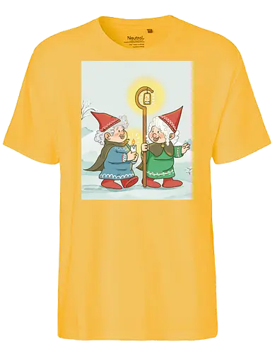 Wichtelfrauen - Wichtel, Advent, Yule, Weihnachten, Winter - Fairtrade T-Shirt