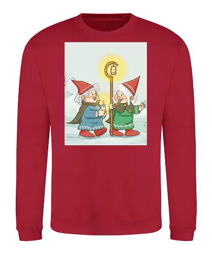 Wichtelfrauen - Wichtel, Advent, Yule, Weihnachten, Winter - Sweatshirt