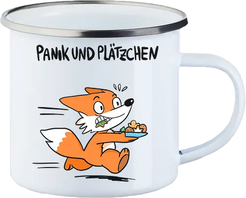 Panik und Plätzchen (schwarze Schrift)