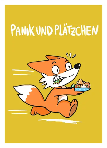 Panik und Plätzchen (weiße Schrift)