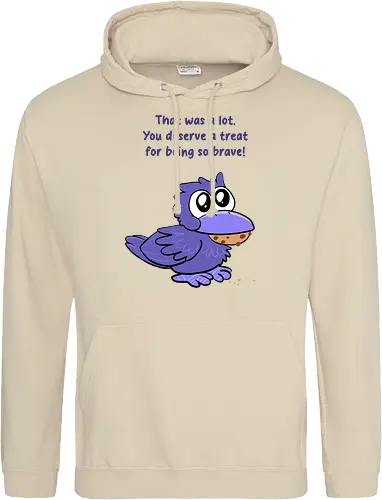 Treat Crow (violette Schrift)