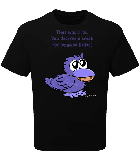 Treat Crow (violette Schrift)
