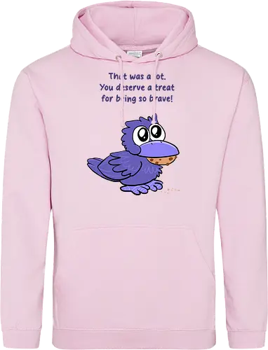 Treat Crow (violette Schrift)