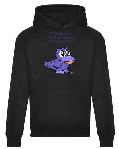 Treat Crow (violette Schrift)