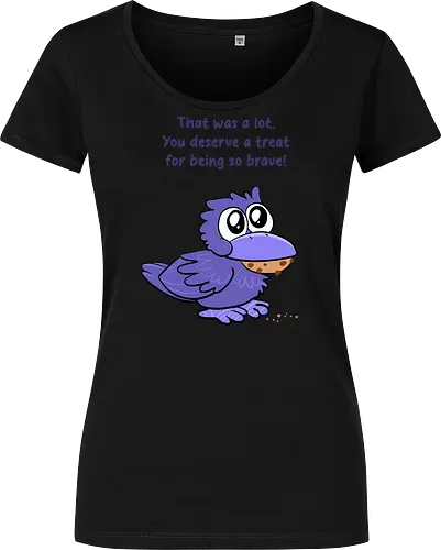 Treat Crow (violette Schrift)