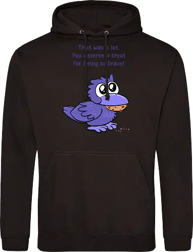 Treat Crow (violette Schrift)