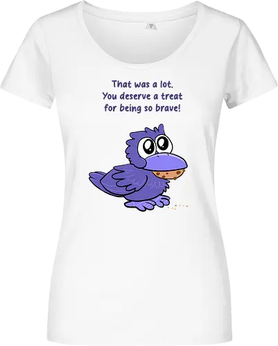Treat Crow (violette Schrift)