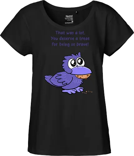 Treat Crow (violette Schrift)