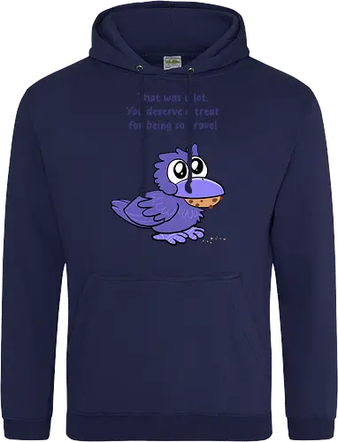 Treat Crow (violette Schrift)