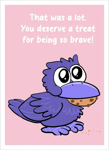 Treat Crow (weiße Schrift)