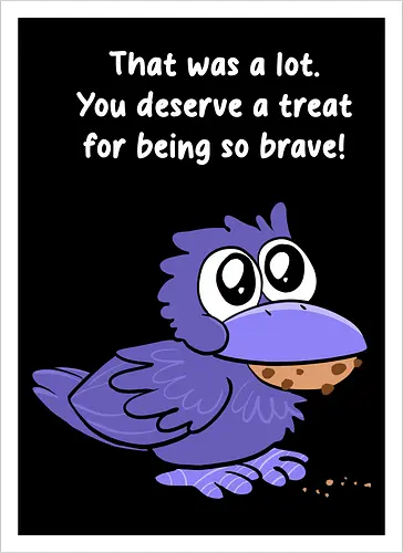 Treat Crow (weiße Schrift)