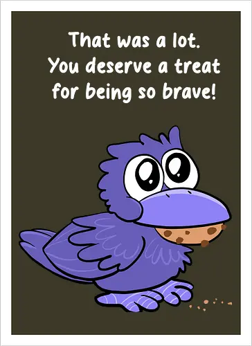 Treat Crow (weiße Schrift)