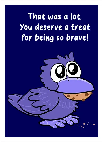 Treat Crow (weiße Schrift)