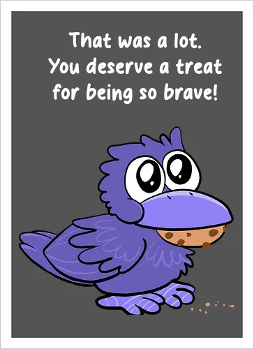 Treat Crow (weiße Schrift)