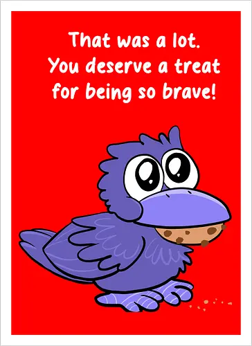 Treat Crow (weiße Schrift)