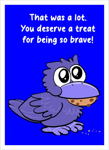 Treat Crow (weiße Schrift)