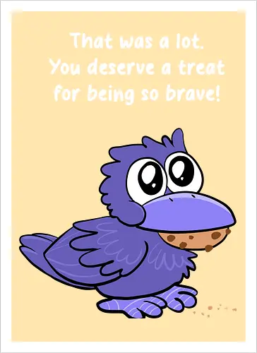 Treat Crow (weiße Schrift)