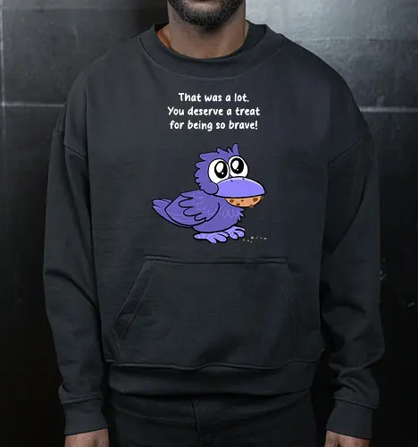 Treat Crow (weiße Schrift)