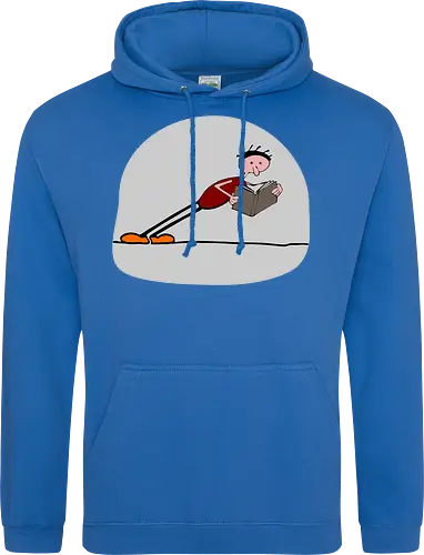 Der geneigte Leser, mit hellem Hintergrund