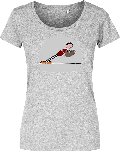 Der geneigte Leser, mit hellem Hintergrund