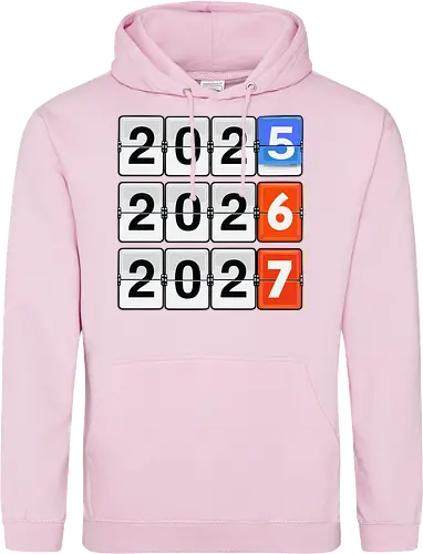 Retro Flip Clock Calendar - 2025 to 2027 Countdown