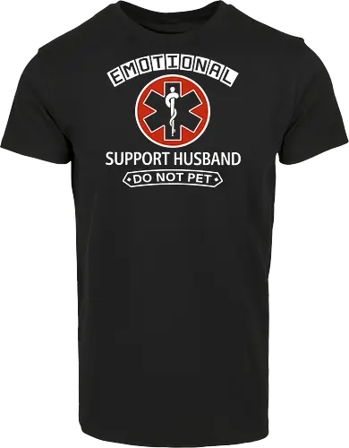 Emotional Support Husband - Do Not Pet Funny EMS Parody