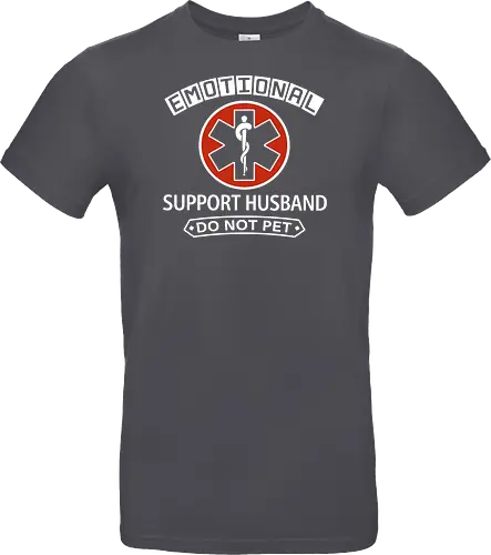 Emotional Support Husband - Do Not Pet Funny EMS Parody