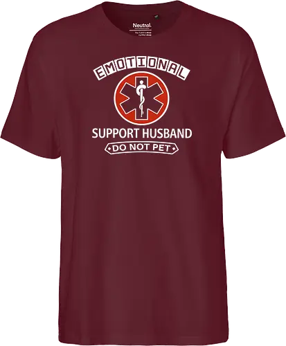 Emotional Support Husband - Do Not Pet Funny EMS Parody