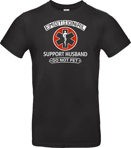 Emotional Support Husband - Do Not Pet Funny EMS Parody