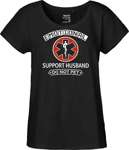 Emotional Support Husband - Do Not Pet Funny EMS Parody