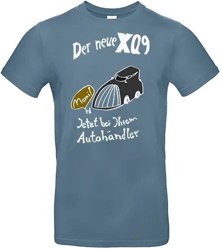 Der neue XQ9, helle Version - SUV, Auto, Klimawandel, Größenwahn - Standard T-Shirt