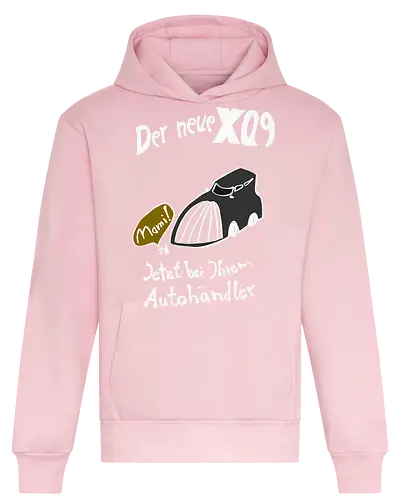 Der neue XQ9, helle Version - SUV, Auto, Klimawandel, Größenwahn - Heavyweight Hoodie