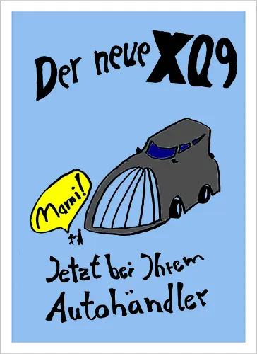 Der neue XQ9, dunkle Version