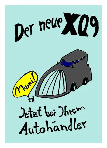 Der neue XQ9, dunkle Version